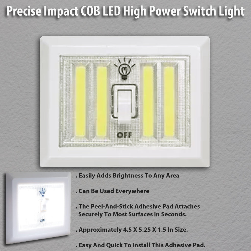 Precise Impact COB LED High Power Switch Light