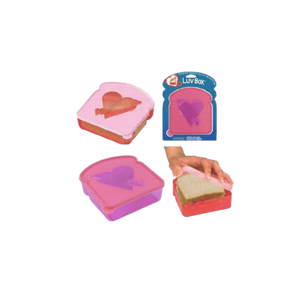 Sandwich and Lunch Box, Pink