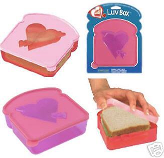 Sandwich and Lunch Box, Pink