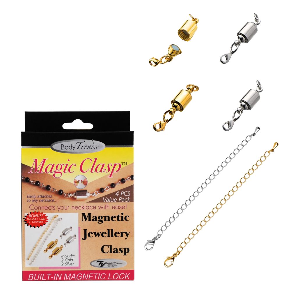 magnetic necklace clasp