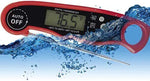 Kitchen Ideas Digital Meat Thermometer with Magnetic Back | Compact Instant-Read Kitchen Thermometer