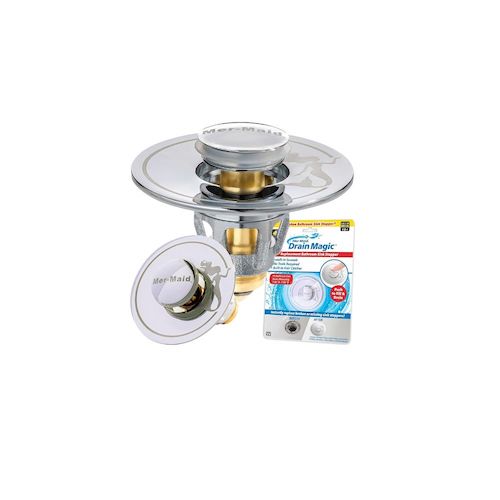 Mer-Maid Drain Magic Universal Sink Stopper