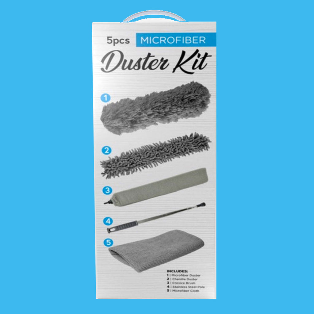 Microfiber Duster Kit - 5 Pieces