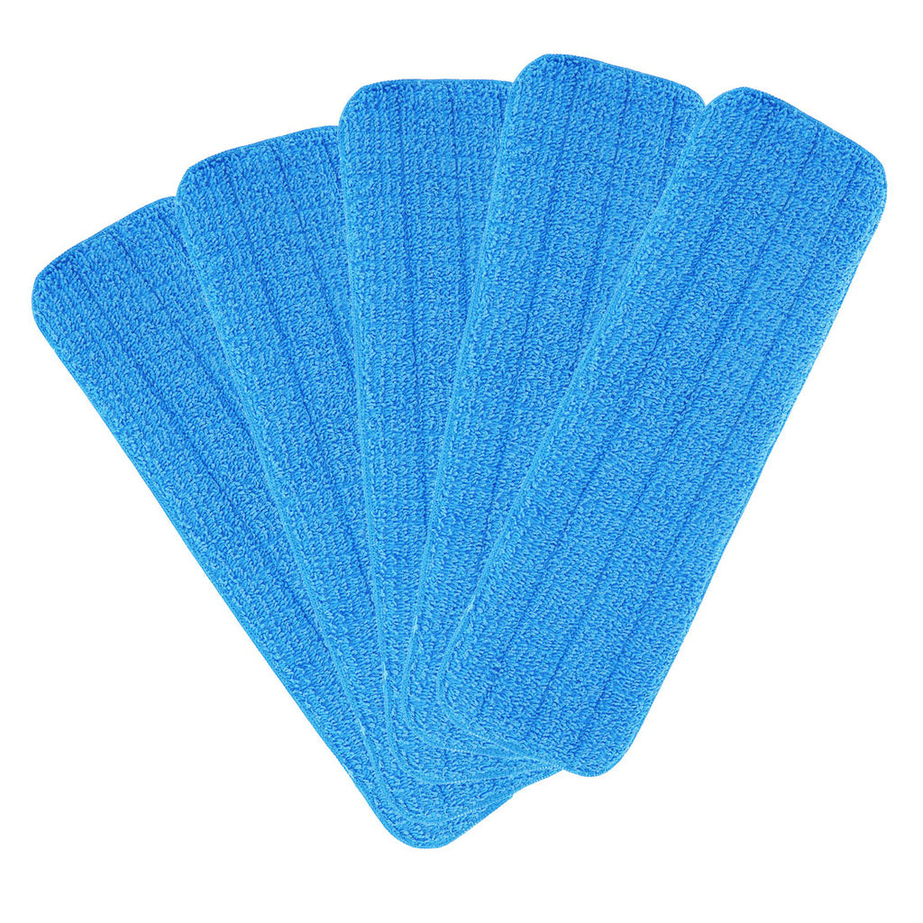 MicroFiber Swivel Mop Pad Refill, 5 pack