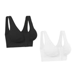 comfortable front closure bras