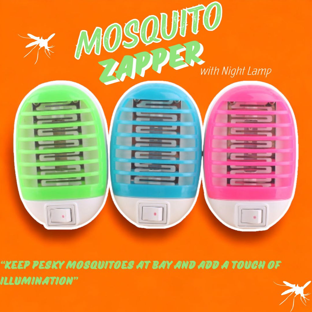 Mosquito Zapper with Night Lamp- Assorted Colors