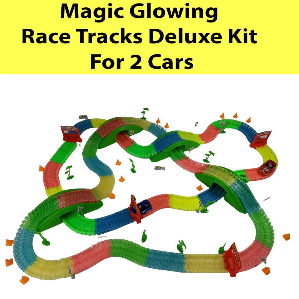 Magic Tracks Deluxe Kit - 2 Cars