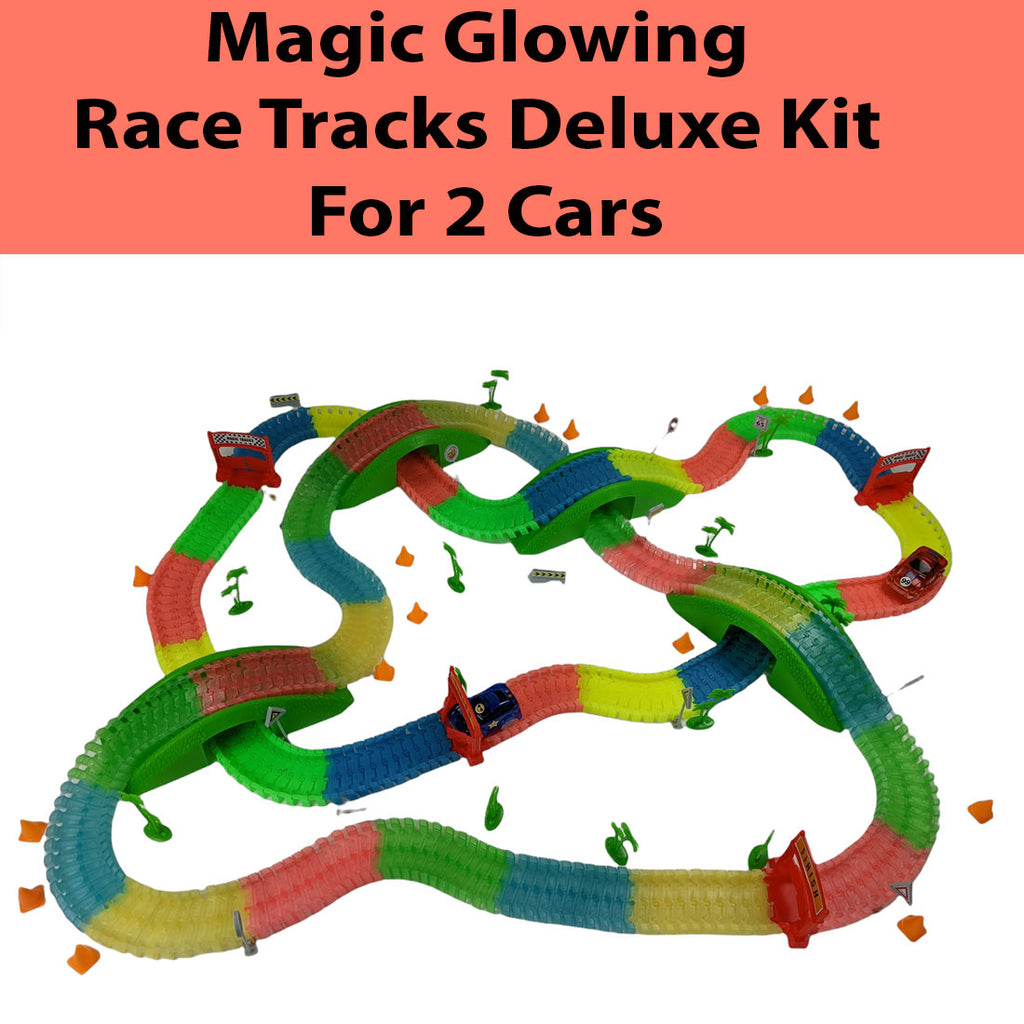 Magic Tracks Deluxe Kit - 2 Cars
