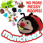 Muncheez  Stuffed Animal Toy Organizer For Children - Loveable Ladybug