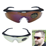 NasTek Sport Sunglasses with UV Protecting Interchangeable Lenses