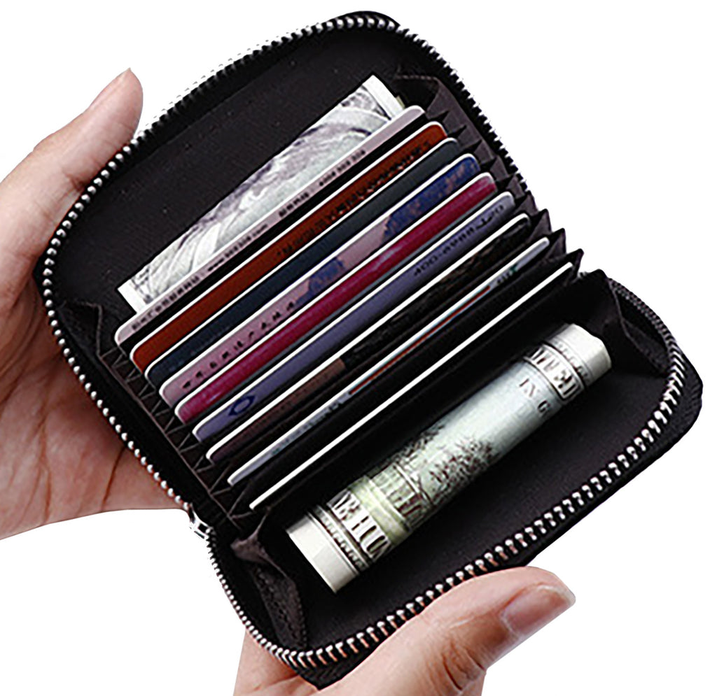 Accordion Style Credit Card Wallet (Black)