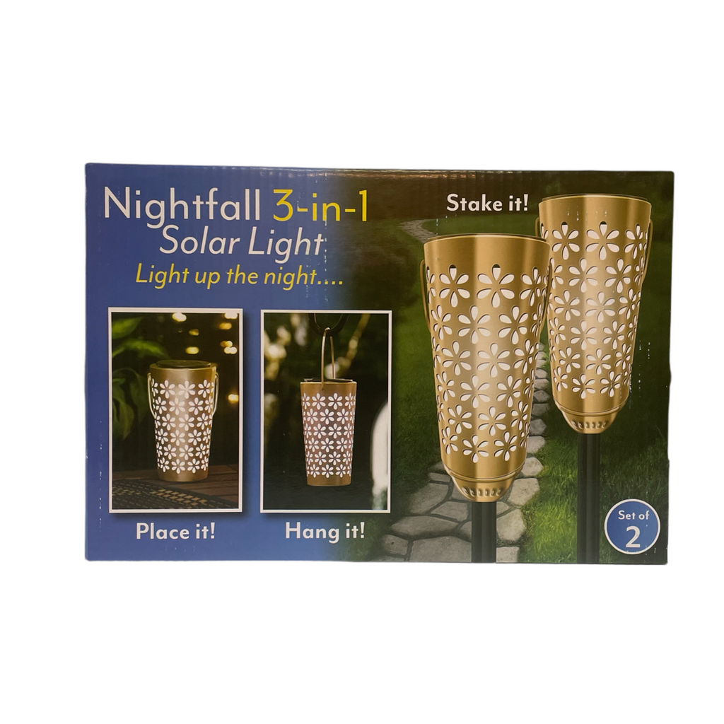 solar powered night light