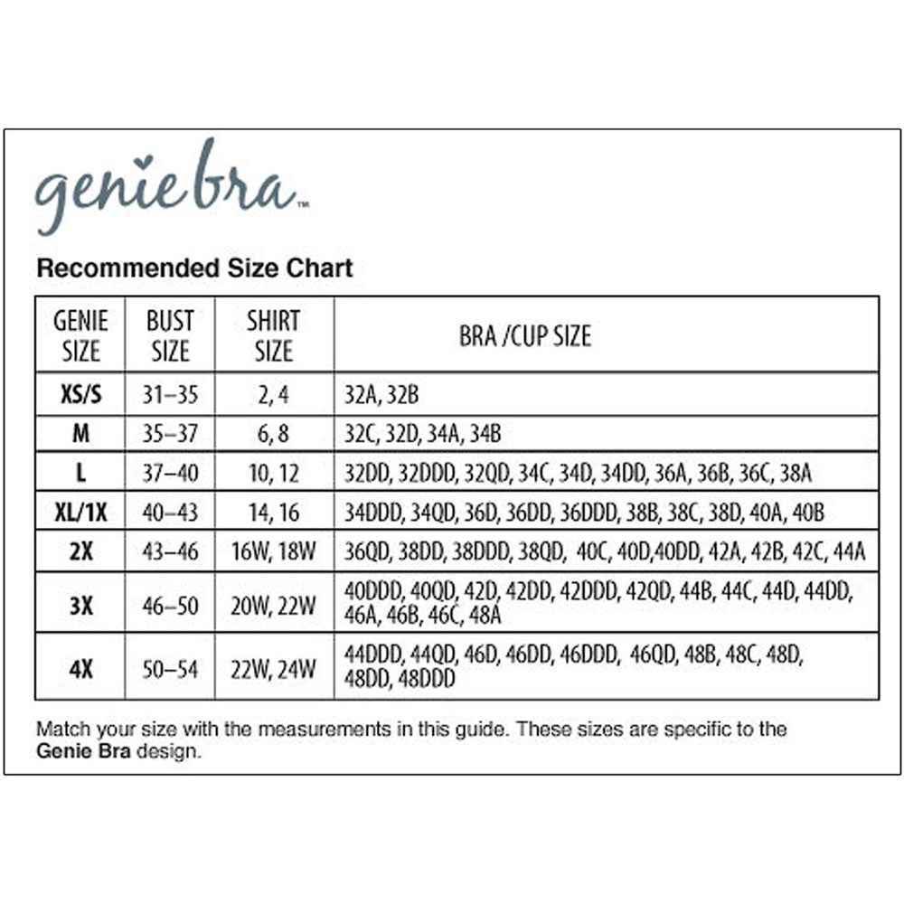 genie bra as seen on tv