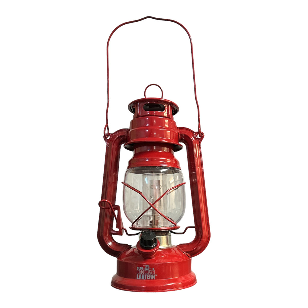 Olde Brooklyn Lantern - Red