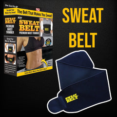 Sweat Belt Premium Waist Trimmer Compression Belt Core Support