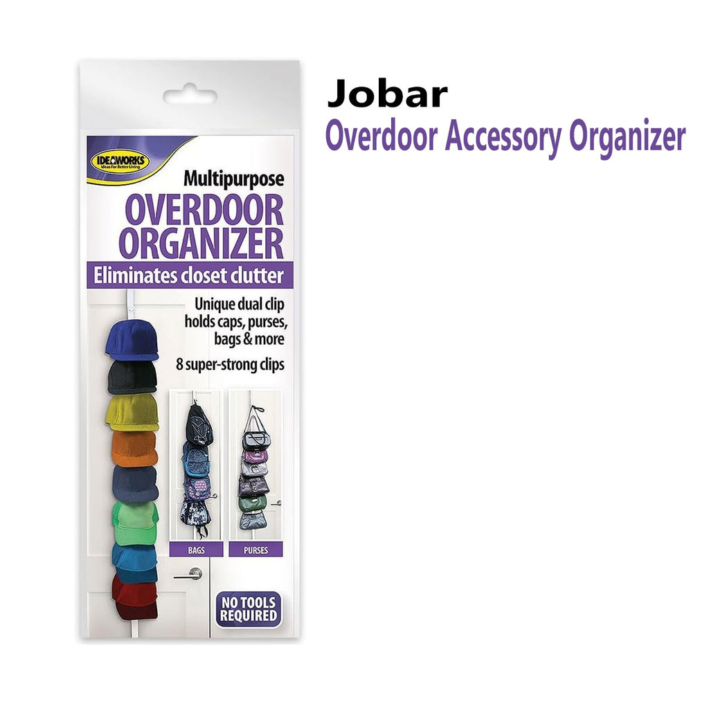 Ideaworks Multipurpose Overdoor Organizer White 