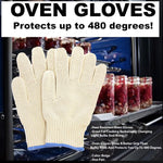 Kole Imports- Heat Resistant Oven Gloves