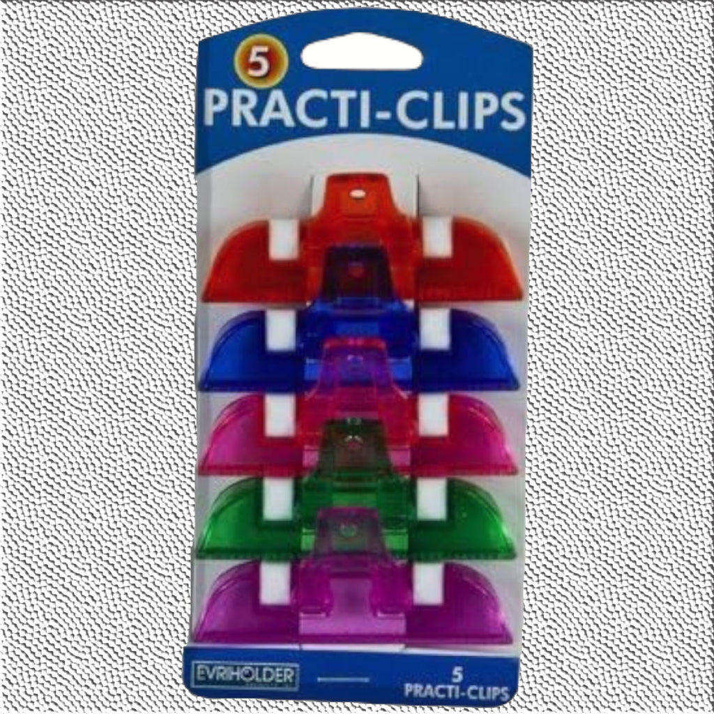 Practi-Clips – Multi-Purpose Clips for Every Need (Set of 5)