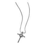 precious pearl cross necklace