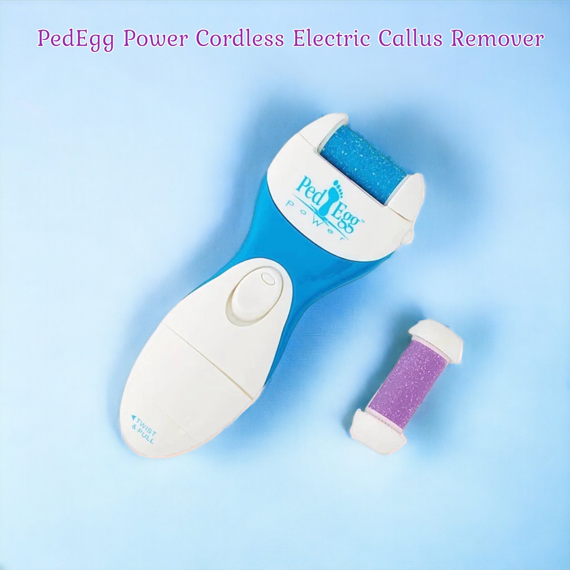 Pedegg Power Cordless Electric Dry Callused Feet Remover