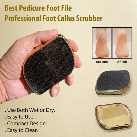 Best Pedicure Foot File - Professional Foot Callus Scrubber
