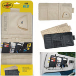 Pennzoil Visor Valet - Convenient Car Organization Solution (Tan)