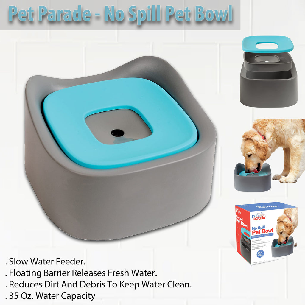 Pet Parade - No Spill Pet Bowl