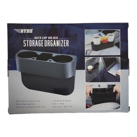 Auto Cup Holder Storage Organizer
