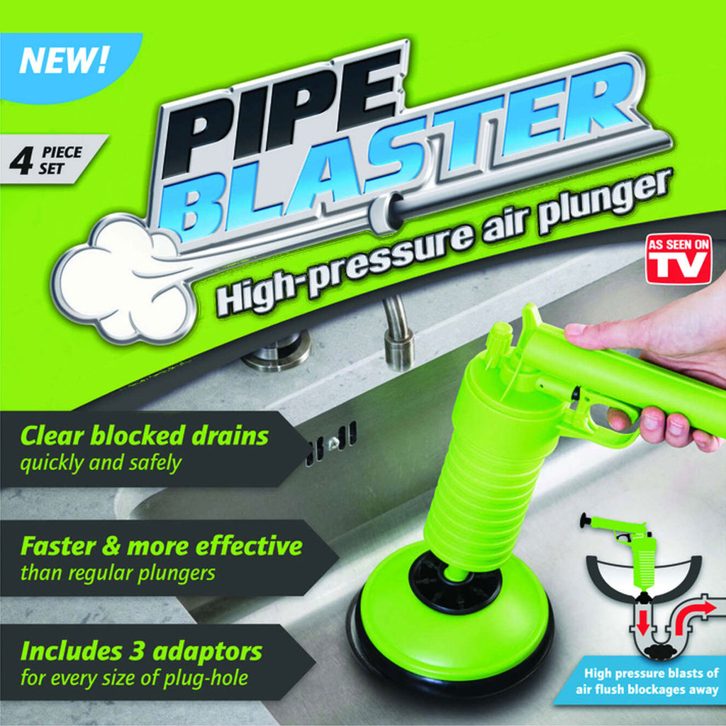Pipe Blaster High-Pressure Air Plunger