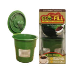 Perfect Pod Eco-Fill Refillable Capsule for K-cup Brewers - 2 Pack