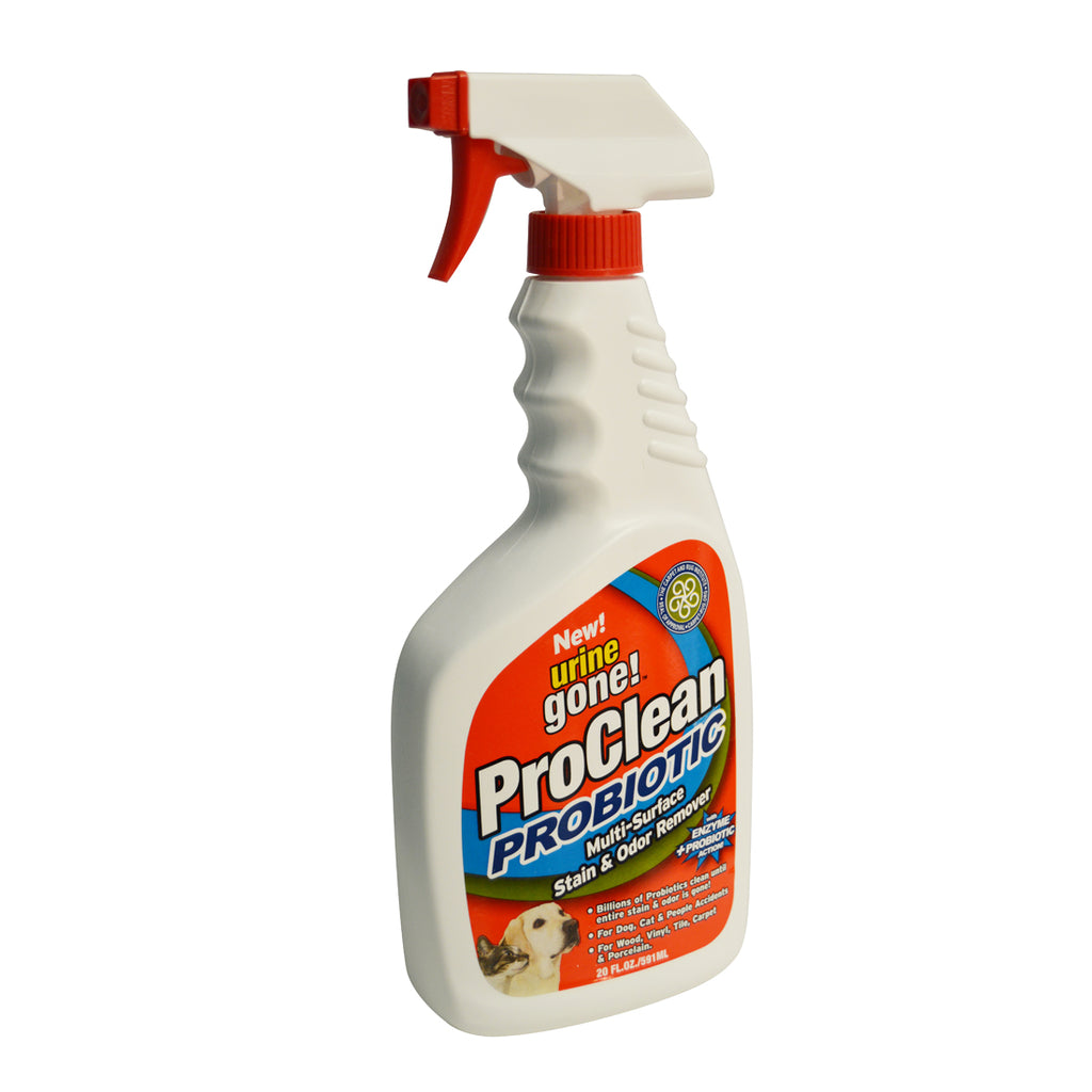 Urine Gone ProClean Stain and Odor Remover with Black Light, 20 Fl Oz
