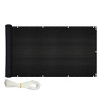 Ideaworks Deck & Fence Privacy Screen- Black