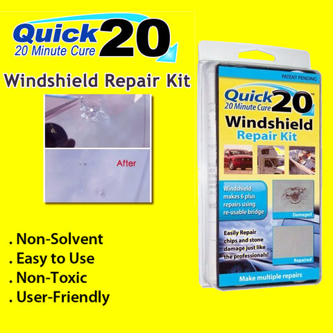 Quick 20 Windshield Repair Kit