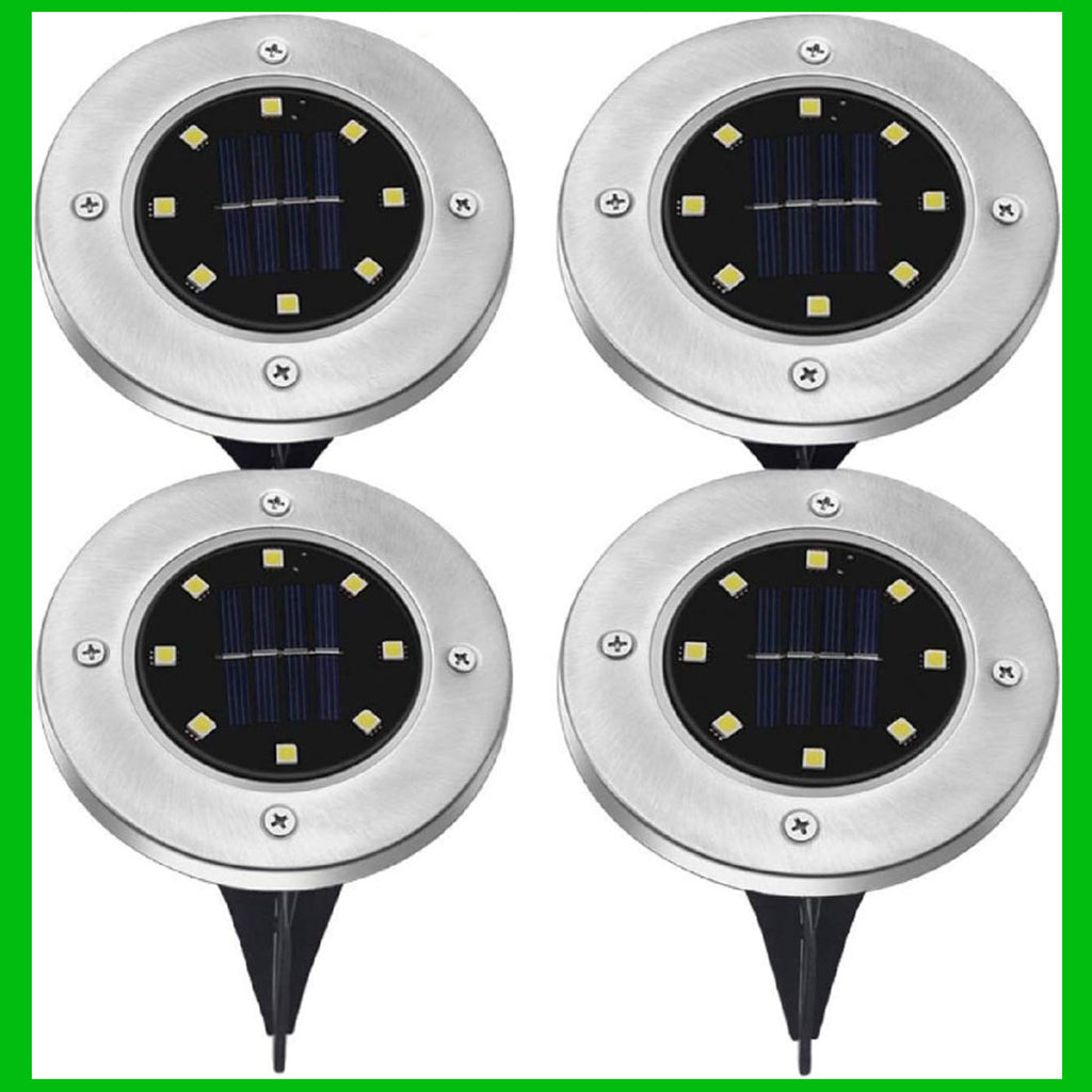 Radiant Pathways Wireless & Solar Powered Light up Pathways Set of 4