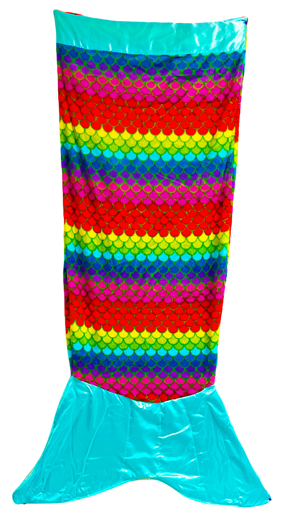 Snuggie Tails Blanket -  Rainbow Mermaid - Adult