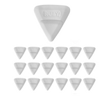 Ruby Space Triangles, 216-Pc Hanger Hooks, White