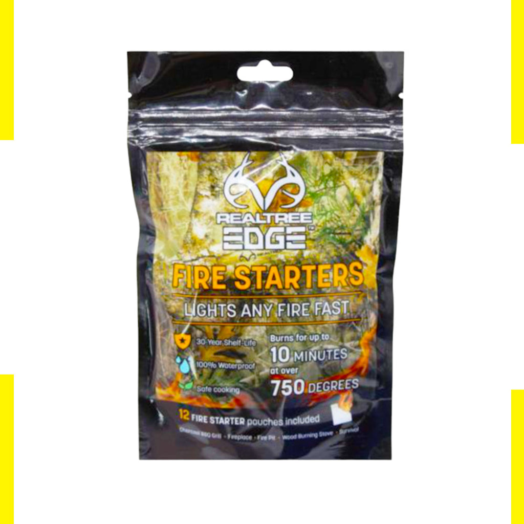 RealTree Edge Fire Starters Lights any Fire Fast - 12 Pack
