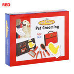Pet Store Pet Grooming 6 Piece Kit (Red)