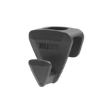 Ruby Space Triangles 18-Pc Hanger Hooks [Black]