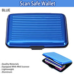 blue wallet