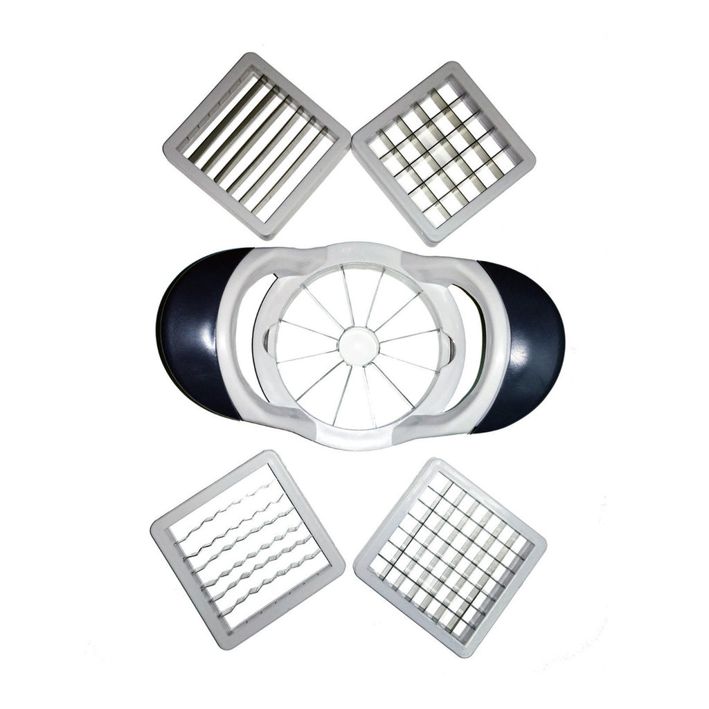 Deluxe Multi Slicers with 5 Interchangeable Attachments