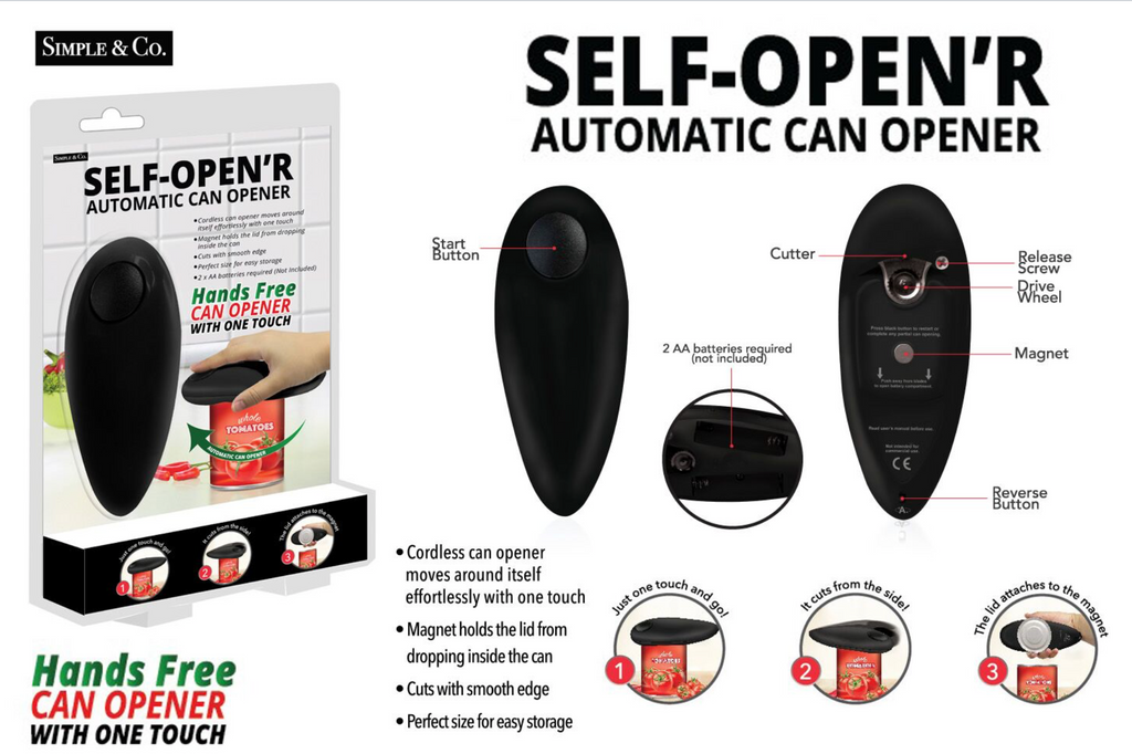 one touch can opener