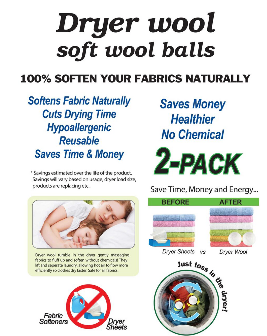 laundry dryer balls
