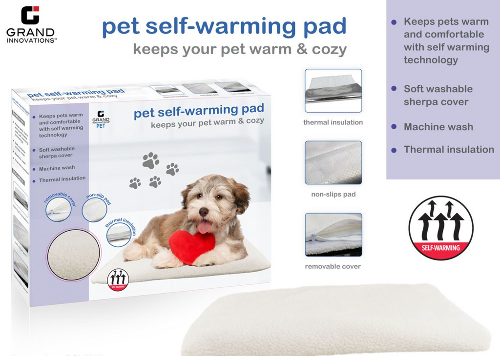 self warming pet pad