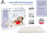 self warming pet pad