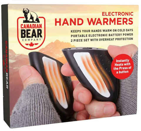 Canadian Bear Company Electronic Hand Warmers Whamming Up Your Hands Outdoors Sporting Camping Work Travel