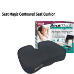 Supportiback Seat Support Posture Therapy Memory Lumbar Back Chair Cushion