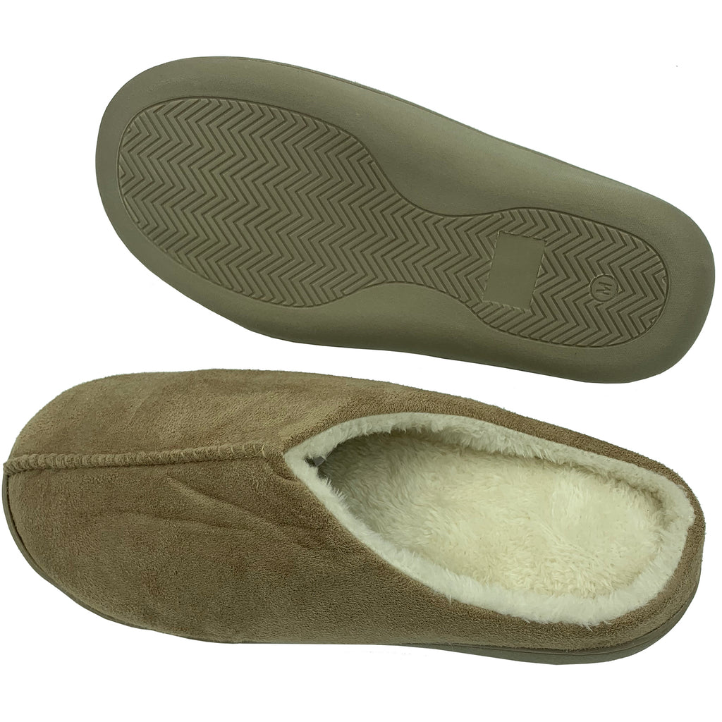 mens memory foam slippers