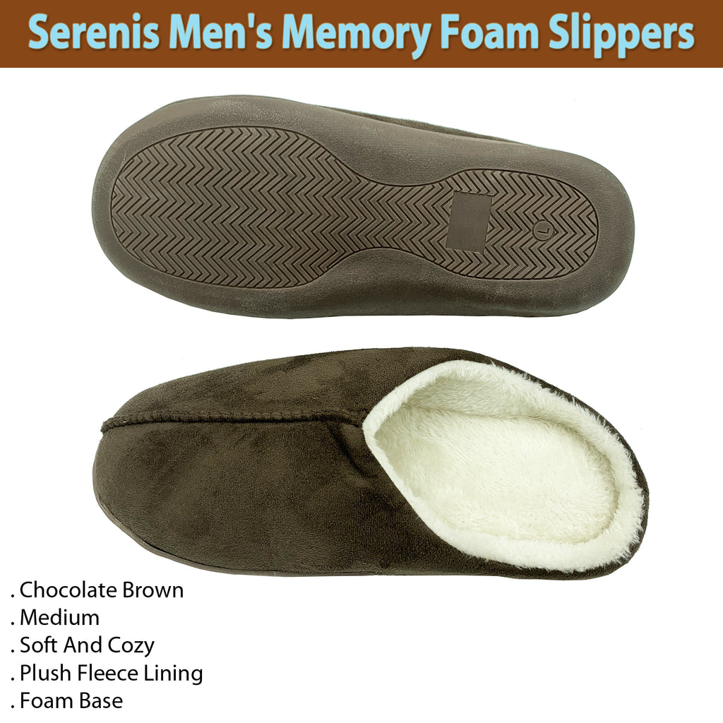 mens foam slippers
