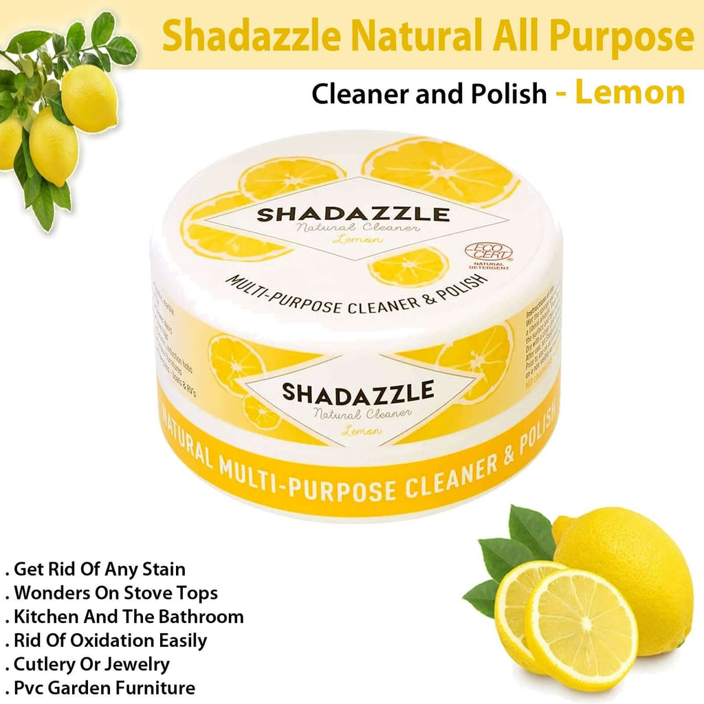 Shadazzle Natural All Purpose Cleaner and Polish- Lemon